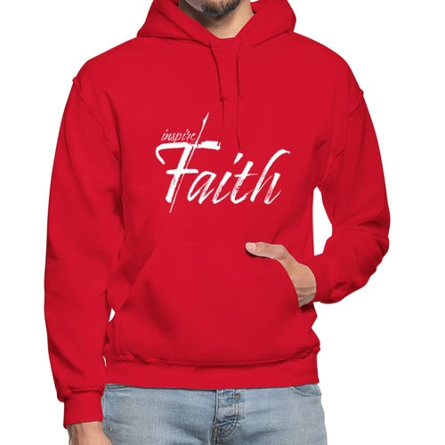 Mens Graphic "INSPIRE FAITH", Hoodie